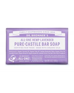 Dr Bronner's Lavender Pure Castile Bar Soap