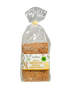 Dr. Karg's Organic Spelt and Emmental Cheese Crackers (200g)