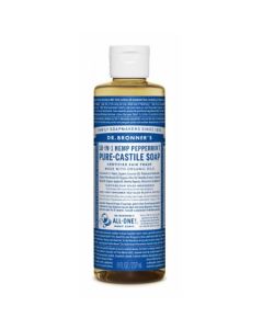 Dr Bronner's Organic Peppermint Pure-Castile Soap (237ml)