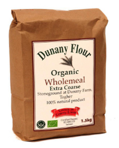 Dunany Organic Wholemeal Extra Course Ground Flour (1.5kg) 