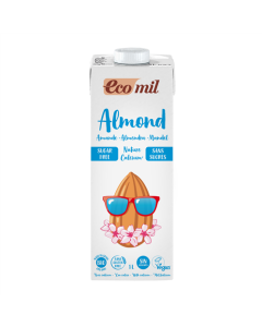 EcoMil Organcic Almond milk with calcium (1L)