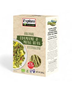 Explore Cuisine Edamame & Mung Bean Fettuccine Organic 200g