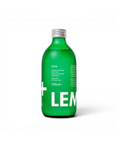 Lemonade+ Sparkling Lime Drink Organic 330ml