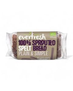 Everfresh 100% Spelt Sprouted Bread Organic 400g