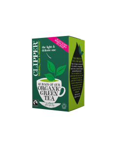 Clipper Green Tea Organic Fairtrade 40 Bags