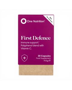 One Nutrition First Defence Immune Support Polyphenol Blend with Vitamin C 30 Caps