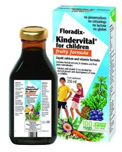 Floradix Kindervital for Children - Fruity Formula (250ml)