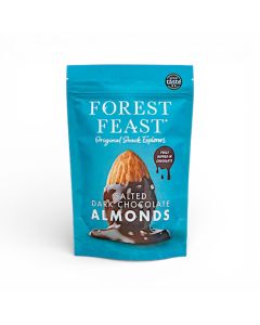 Forest Feast Salted Dark Chocolate Almonds 120g