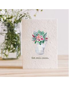 Plantable Seed Card - Get well soon