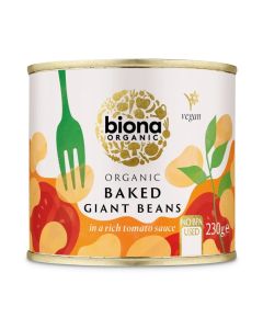 Biona Organic Baked Giant Beans 230g
