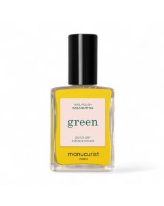 Manucurist 'Green' Nail Polish Gold Button 15ml