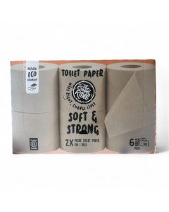 The Good Roll Bamboo Toilet Paper 6 Rolls