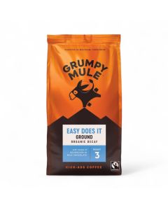 Grumpy Mule Decaf Coffee Ground Fairtrade Organic 227g