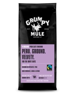 Grumpy Mule Organic Fairtrade Peru Ground Coffee (227g)