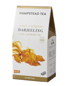 Hampstead Organic Biodynamic Darjeeling Loose Leaf Tea (100g)