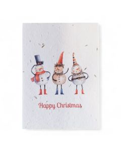 Love Ireland Plantable Seed Card Happy Christmas