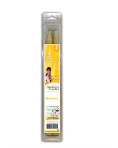 Harmony's Ear Candles Beeswax 1 Pair