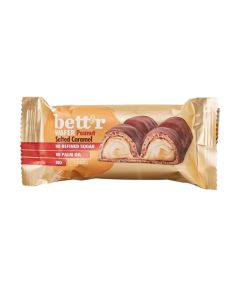 Bett'r Wafer Peanut Salted Caramel Bar Organic 33g