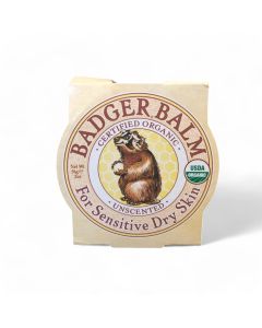 Badger Balm Unscented for Sensitive Dry Skin Organic 56g