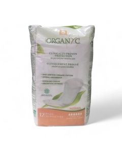 Organyc Maternity Pads 100% Organic Cotton 12 Pads