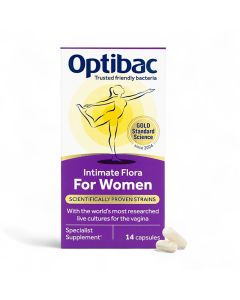 OptiBac Probiotics Intimate Flora For Women 14 Caps