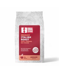 Equal Exchange Italian Roast Coffee Ground Organic 200g
