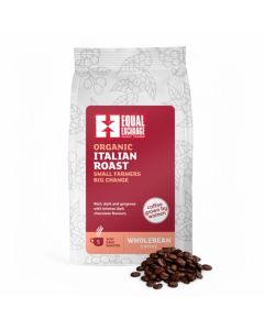 Equal Exchange Italian Roast Coffee Wholebean Organic 200g