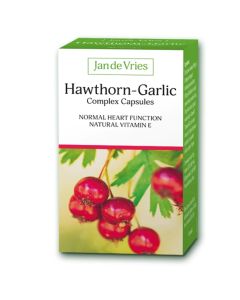 Jan de Vries Hawthorn-Garlic Complex 90 capsules