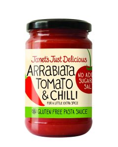Janet's Just Delicious Arrabiata Tomato & Chili sauce