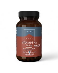 Terra Nova Vitamin K2 100μg Complex 50 Caps