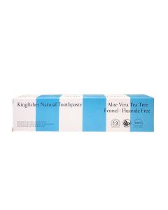 Kingfisher Natural Toothpaste, Aloe Vera - Flouride Free