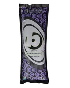 King Soba Organic Gluten Free Black Rice Noodles (250g) 
