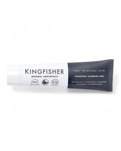 Kingfisher Natural Toothpaste Charcoal Fluoride Free 100ml