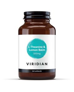 Viridian L-Theanine And Lemon Balm 30 veg caps