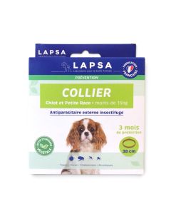 LAPSA Pest Repellant Collar for Puppies & Small Dogs 1pce / 38cm
