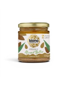 Biona Almond Butter Smooth Organic 170g