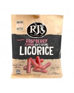 RJ's Sort Eating Licorice Raspberry 300g
