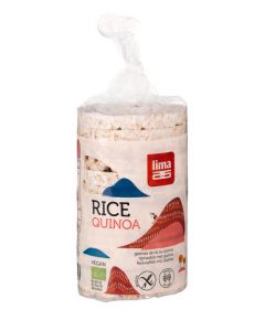 Organic rice cakes with Quinoa