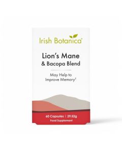 Irish Botanica Lion's Mane & Bacopa Blend 60 Caps