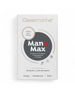 Cleanmarine ManoMax 60 Caps (Formerly: Krill Oil for Men)