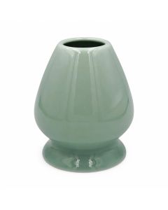 Matcha Passion Ceramic Matcha Whisk Holder 'Kusenaoshi' Green