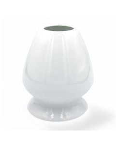 Matcha Passion Ceramic Matcha Whisk Holder 'Kusenaoshi' White