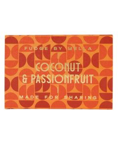 Mella's Fudge Coconut and Passionfruit 170g