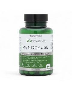 NaturesPlus BioAdvanced Menopause Support Herbal & Nutrient Blend 60 Caps