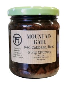 Mountain Gate Red Cabbage, Beet & Fig Chutney 225g