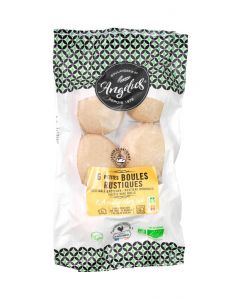 L'Angelus Organic Mini Rustic Rolls (6 pcs)