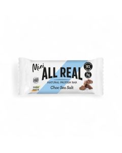 All Real Mini Natural Protein Bar Choc Sea Salt IRISH 25g