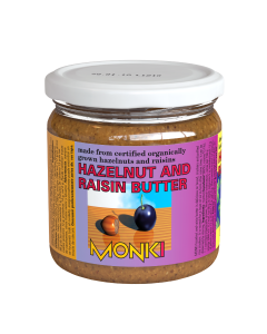 Monki Organic Hazlenut and Raisin Butter (330g)