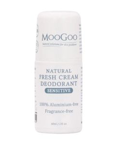 MooGoo Fresh Cream Deodorant Sensitive Fragrance-free 60ml