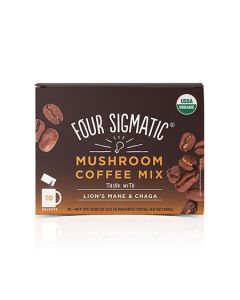 Four Sigmatic Mushroom Coffee Mix w/ Lions Mane & Chaga (10 Servings) (Default)